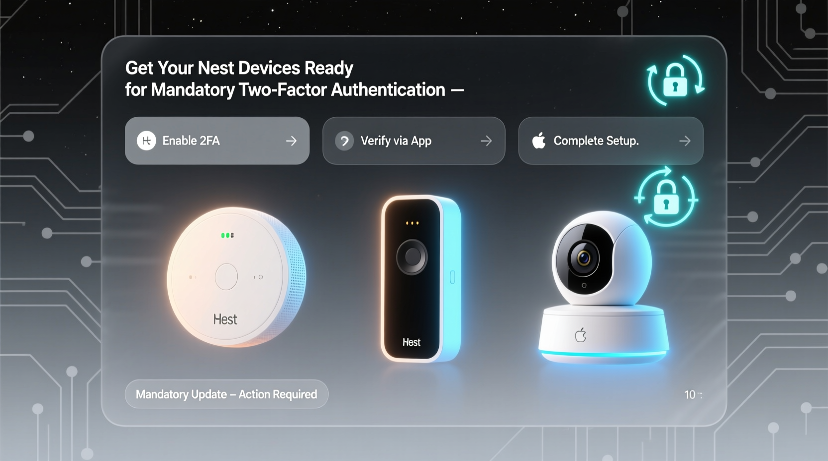 get your nest devices ready for mandatory two factor au