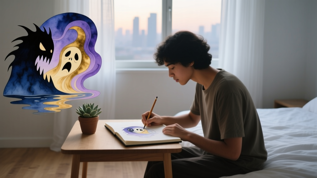 Art Therapy for Nightmare Processing: Nightmare Relief Guide