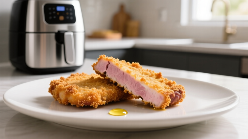 Crispy Breaded Pork Chops in Air Fryer (No Soggy Bottom!)