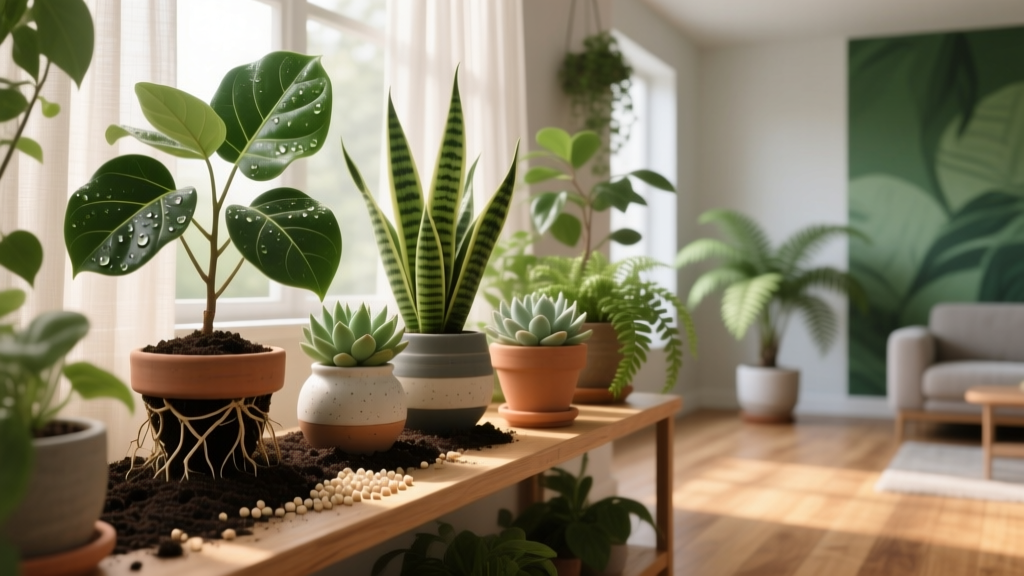 How to Use Plant Food for Indoor Plants Soil Mix