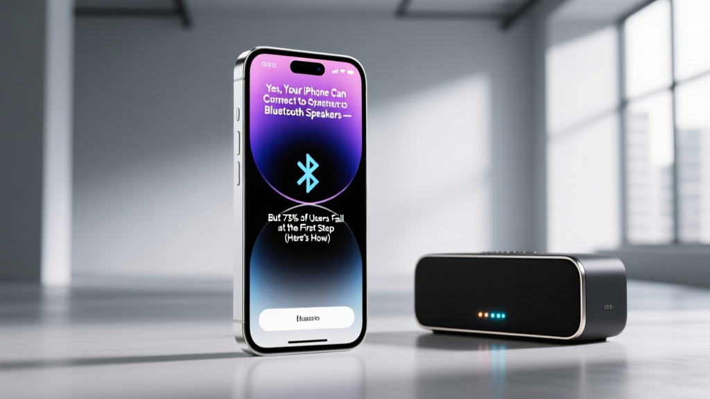 iPhone Bluetooth Speaker Setup Guide (2026)