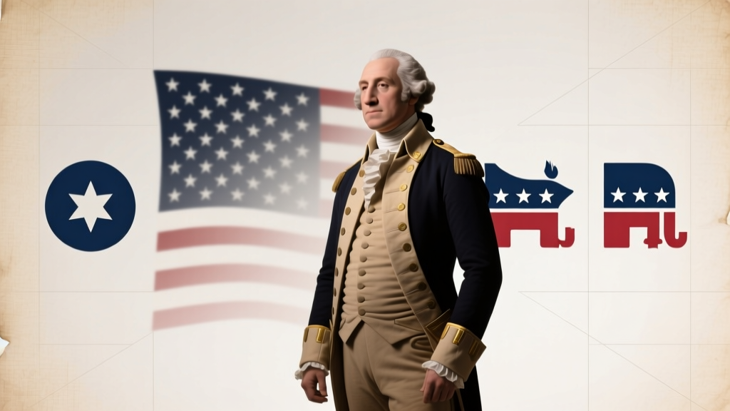 What Political Party Was Washington? None.
