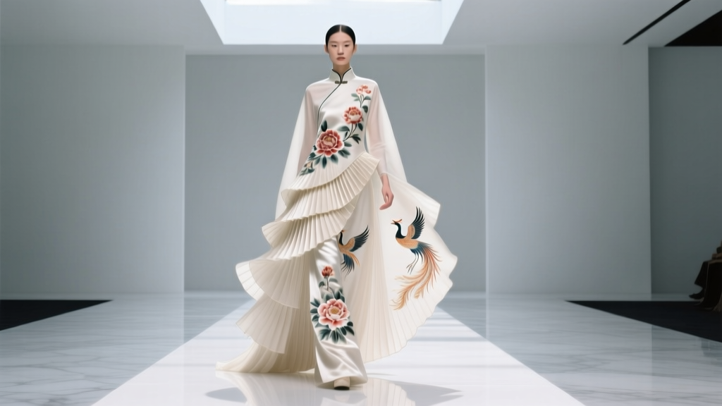Integrating Traditional Chinese Couture Elements Into Runway Design