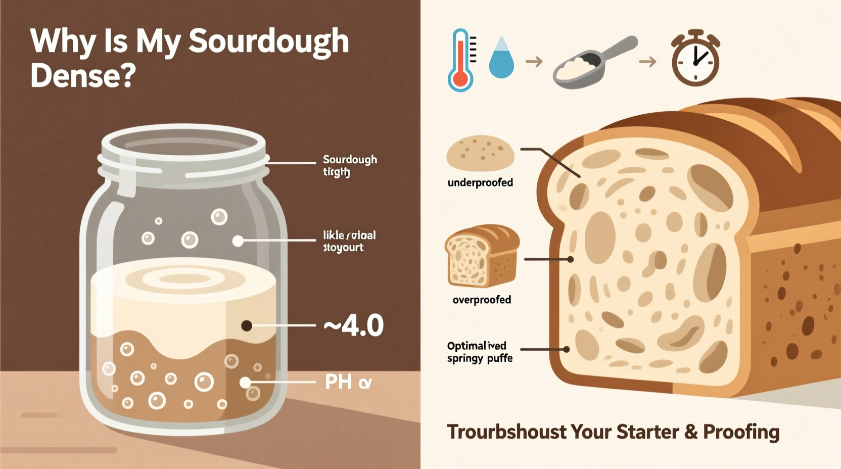 why is my sourdough bread dense troubleshooting your starter and proofing