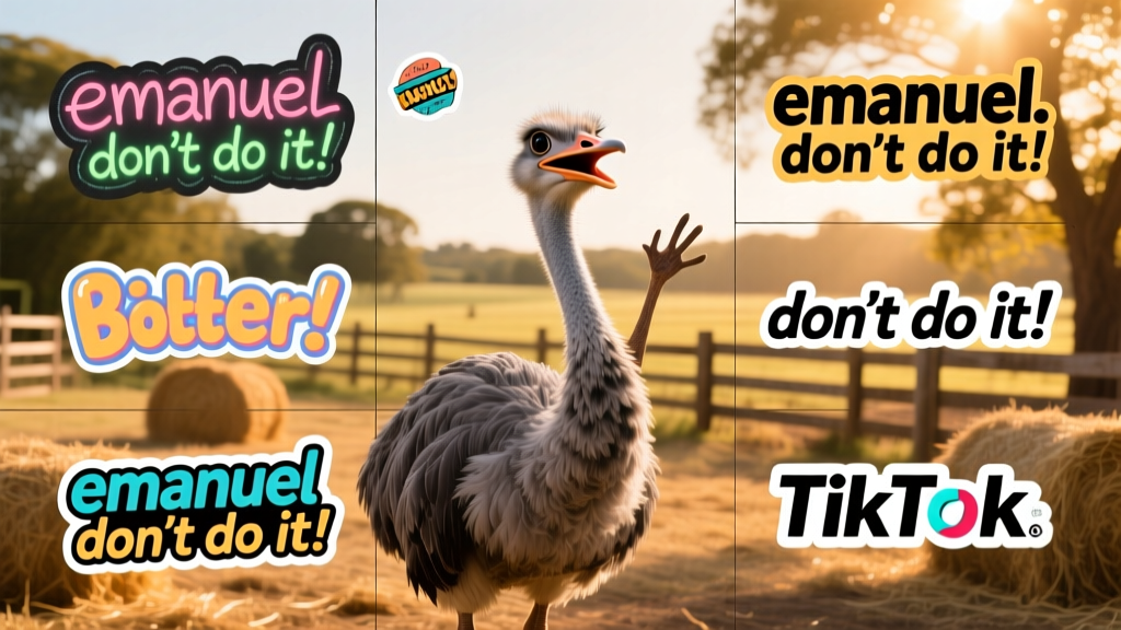 'Emanuel Don't Do It!' 6 Times TikTok's Favorite Emu Stole Our Hearts