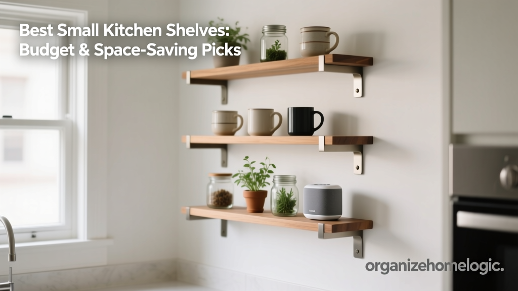 Best Small Kitchen Shelves: Budget & Space-Saving Picks