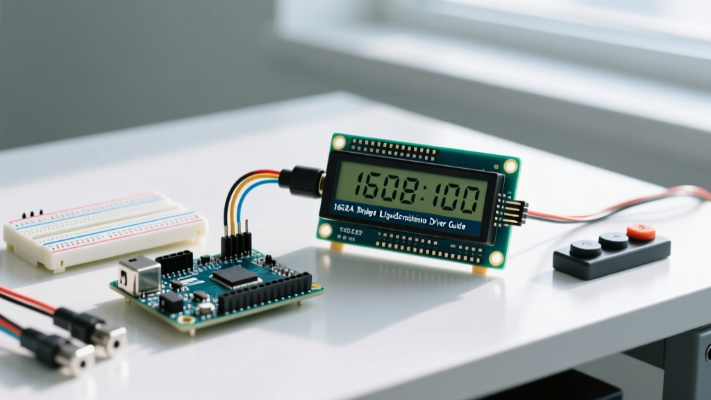 1602A LCD Display Arduino Wiring & LiquidCrystal Driver Guide