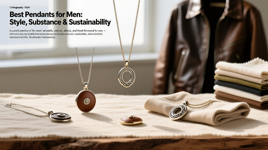Best Pendants for Men: Style, Substance & Sustainability
