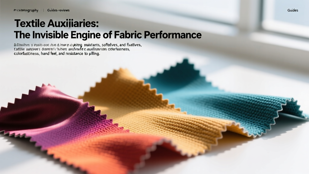 Textile Auxiliaries: The Invisible Engine of Fabric Performance
