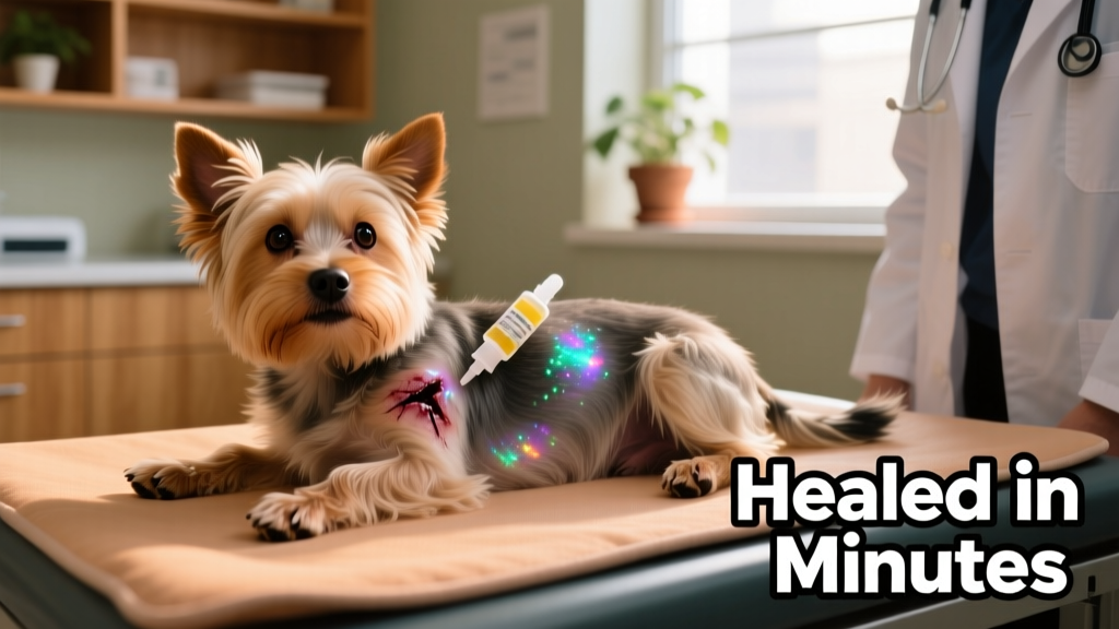 How a Fast-Acting Gel Medication Saved a Morkie Who Was Gravely Stabbed