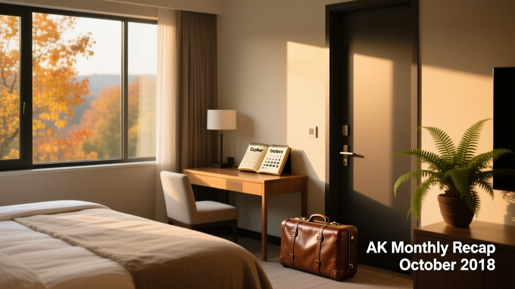 Ak Monthly Recap: October 2018 — Hostel Innovation, Boutique Expansion, and Sustainability Milestones
