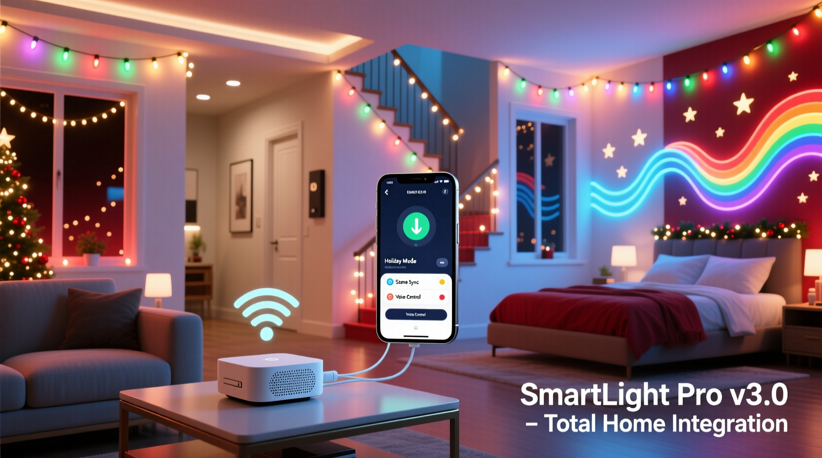 wifi enabled christmas lights setup guide for total home integration