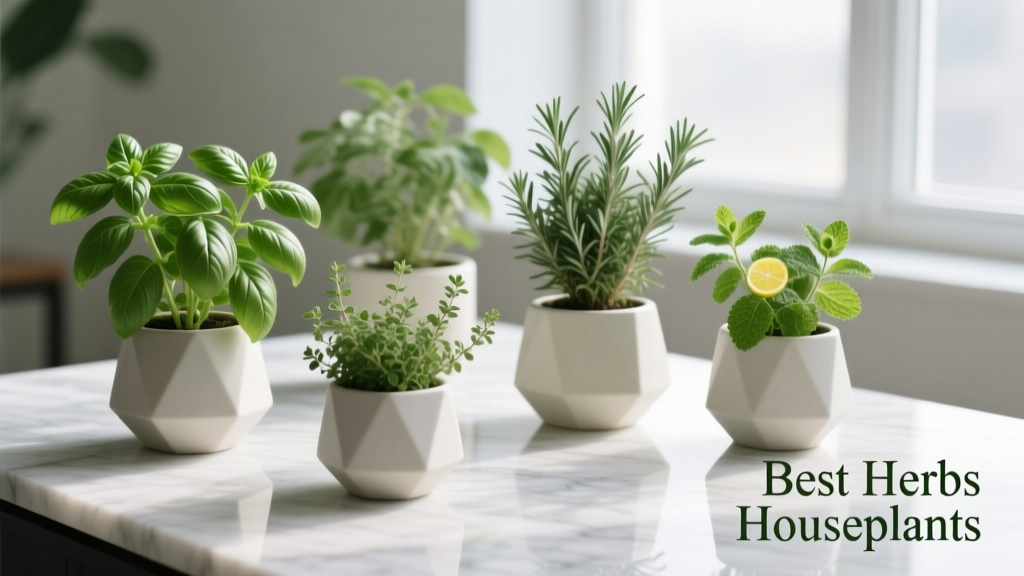 Best Herbs Houseplants: Thriving Culinary Greens for Indoor Gardens