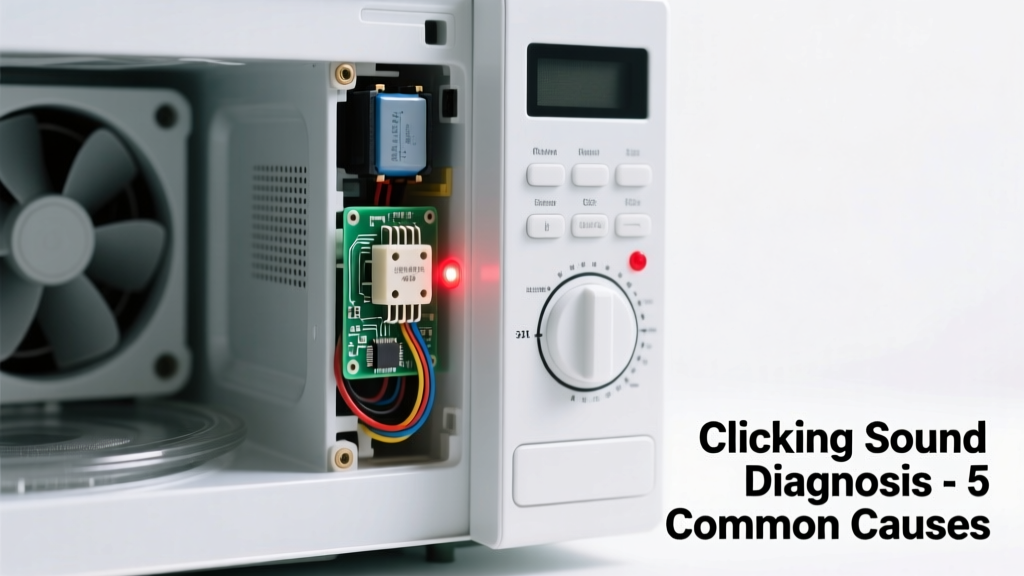 Microwave Making Clicking Sound: Quick Diagnosis Guide