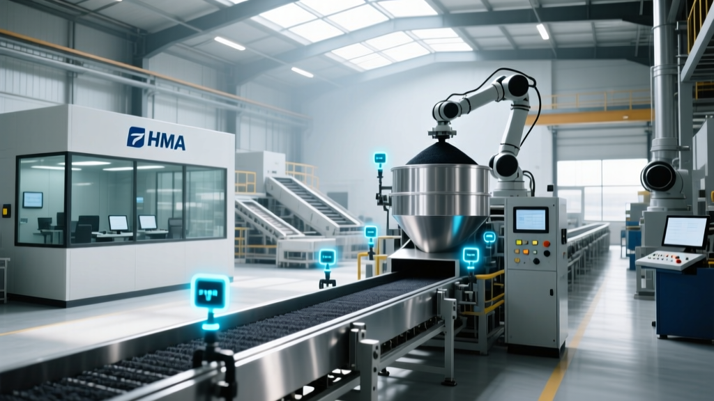 HMA Mixing Plant Equipment Manufacturer IoT Sensor Maintenance Guide