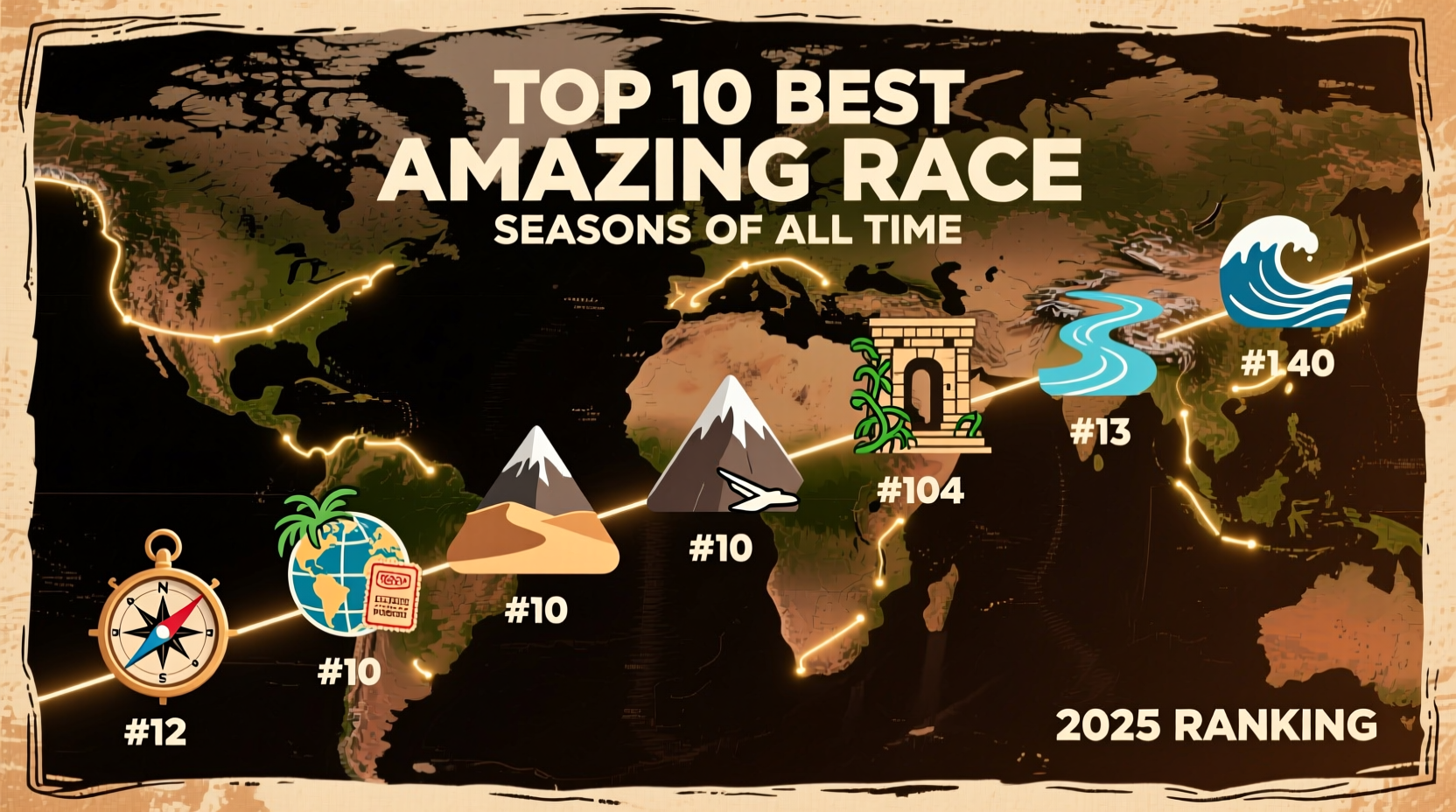 best amazing race seasons