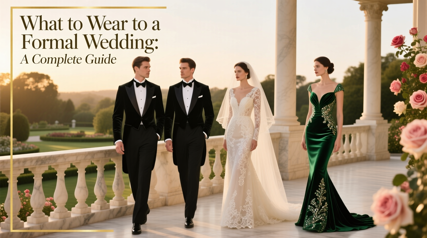 what to wear to a formal wedding