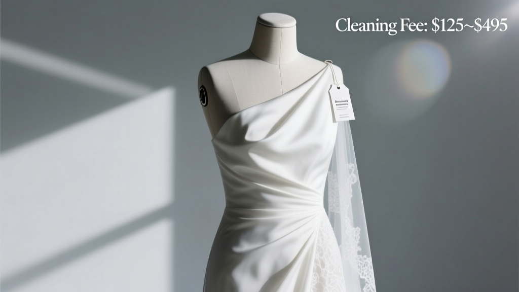 How Much Does It Cost To Clean A Wedding Dress