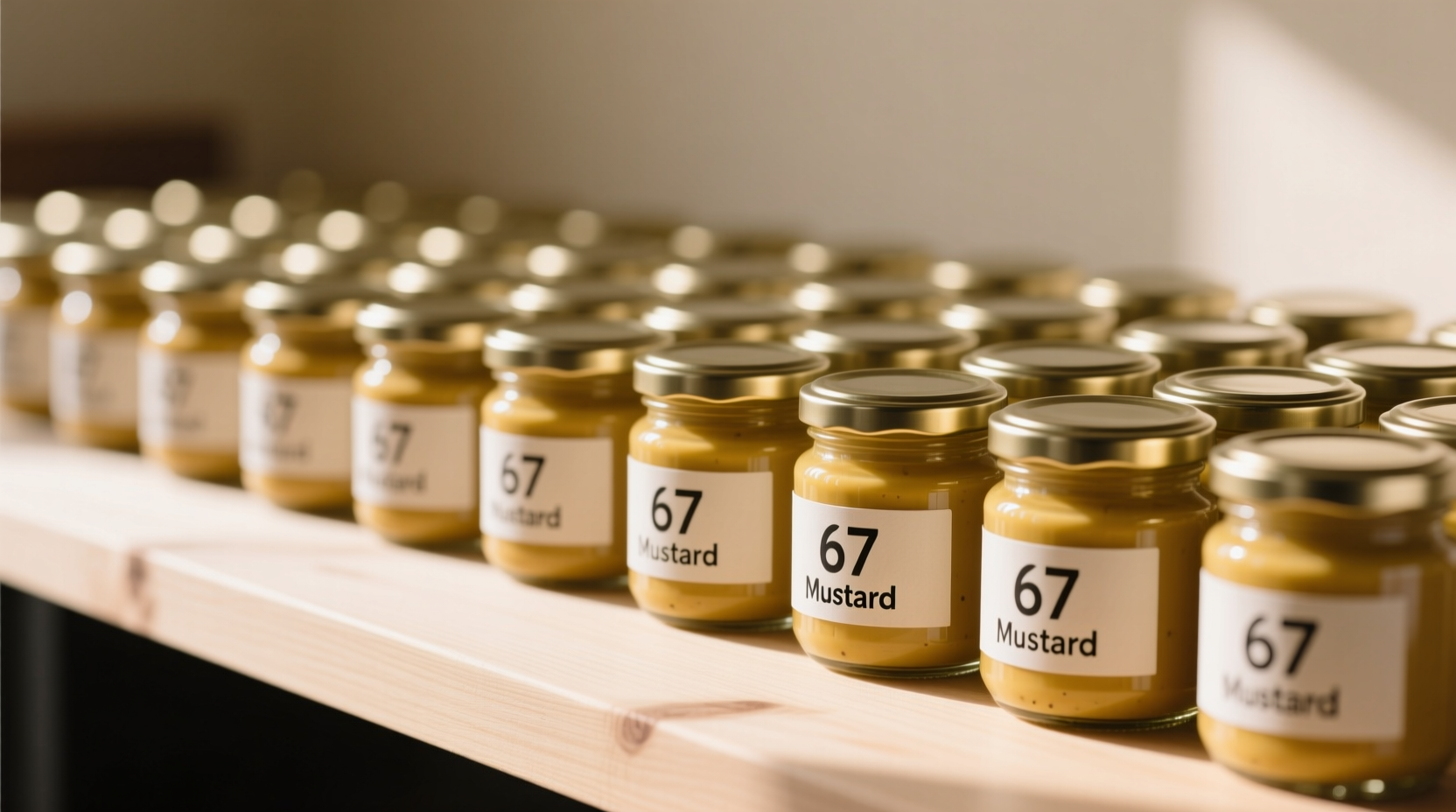 Limited-time holiday meal prep where mustard batch consistency matters for professional caterers but not home cooks