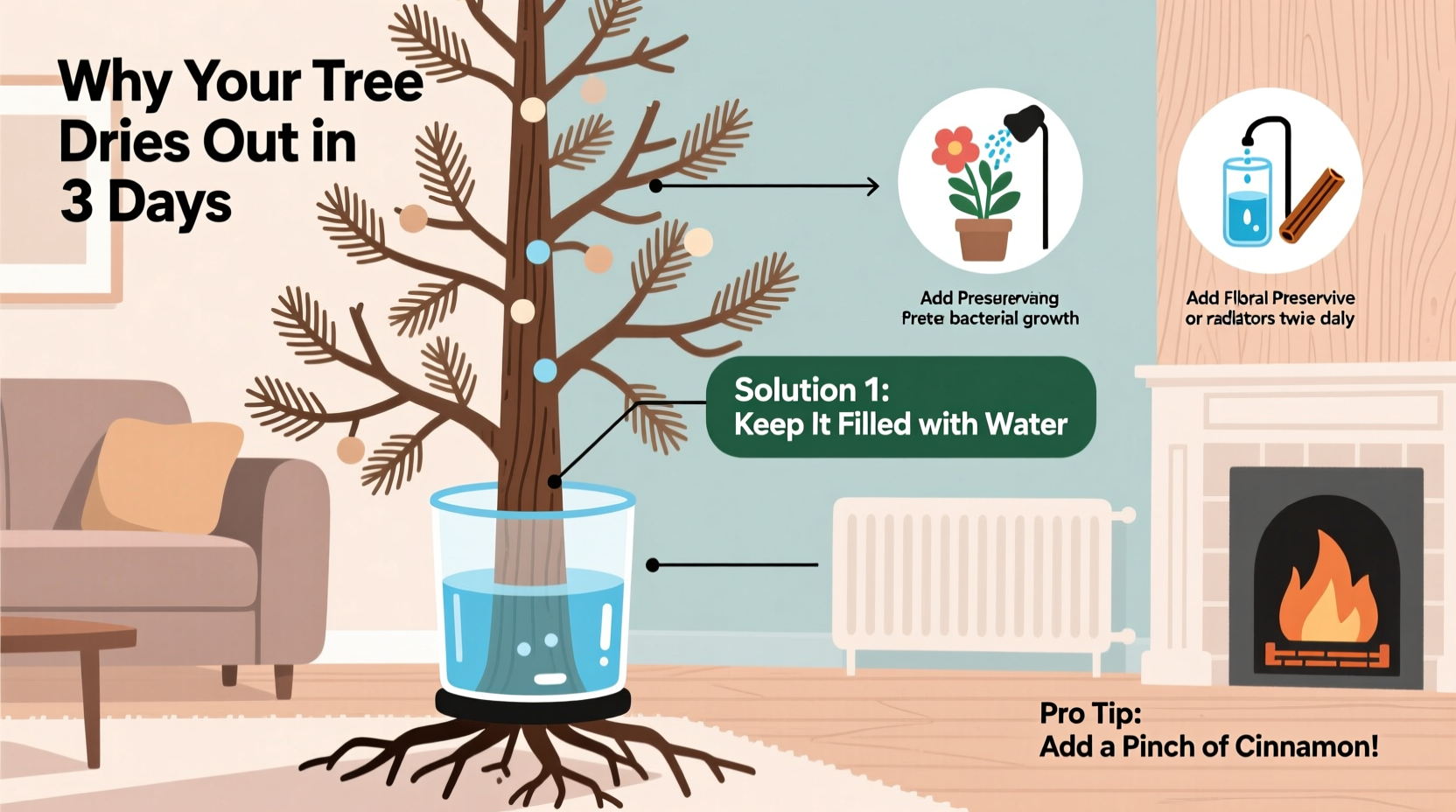 why does my christmas tree dry out in just 3 days moisture tips and solutions