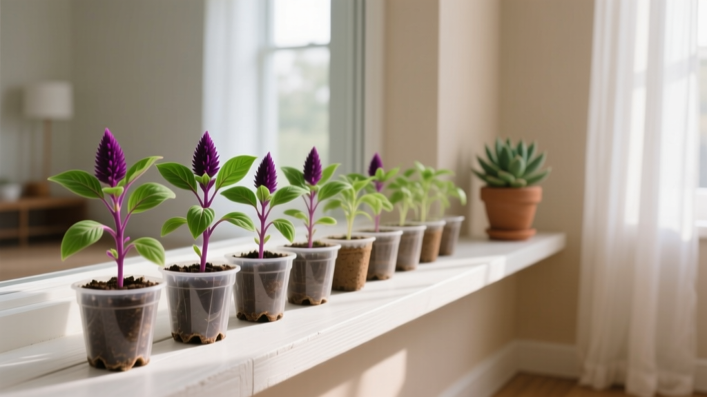 Flowering Amaranth Seeds Indoors: Botanist Method