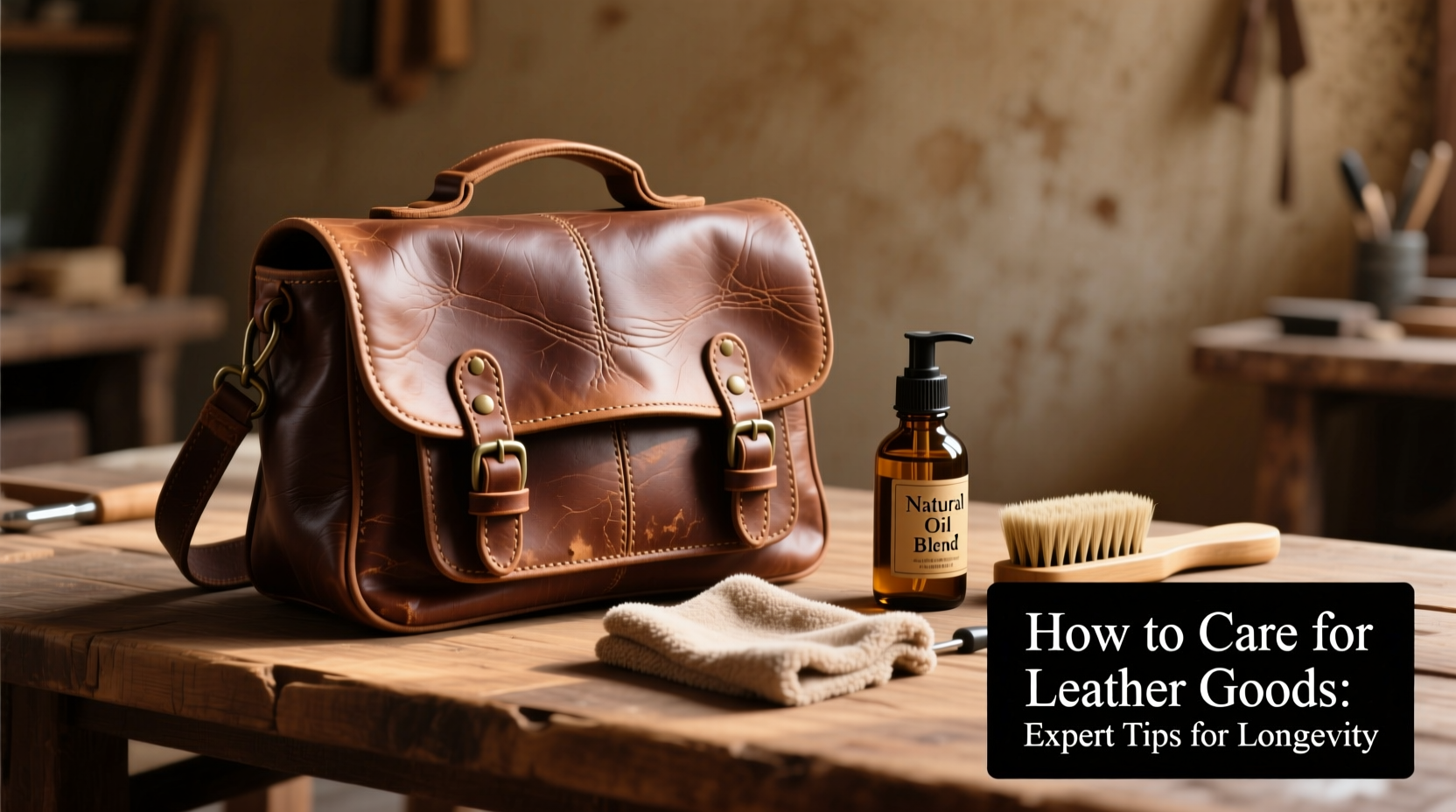 how do i care for my leather goods