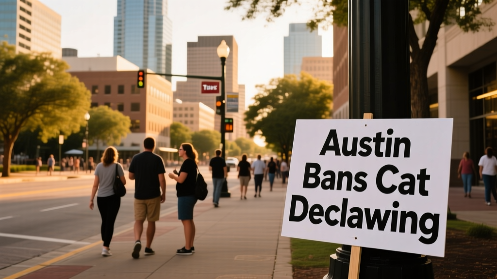 City of Austin Bans Cat Declawing