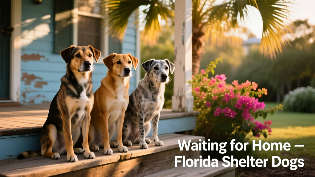 These Three Florida Dogs Have Been Waiting Years for a Home