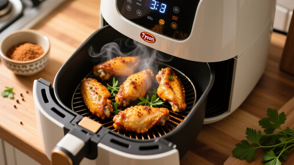 Crispy Tyson Hot Wings in Air Fryer: Easy Recipe