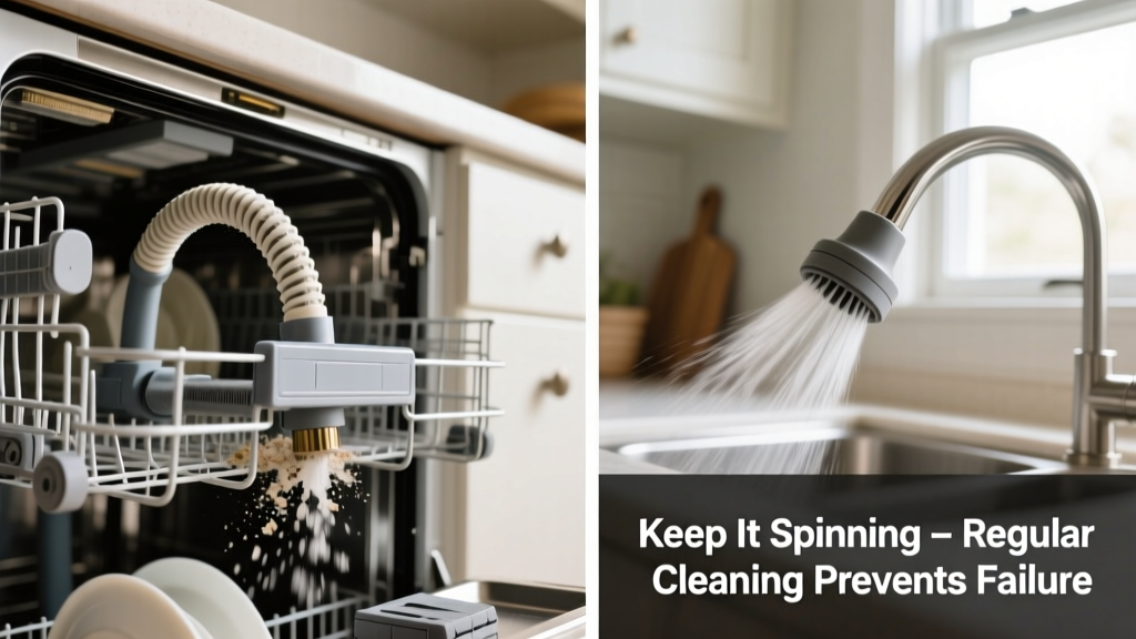 How to Prevent Dishwasher Spray Arm Not Spinning
