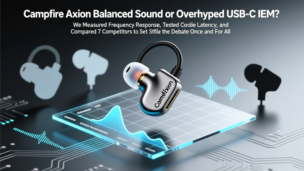 Campfire Axion Balanced Sound or Overhyped USB-C IEM? We Measured Frequency Response, Tested Codec Latency, and Compared 7 Competitors to Settle the Debate Once and For All