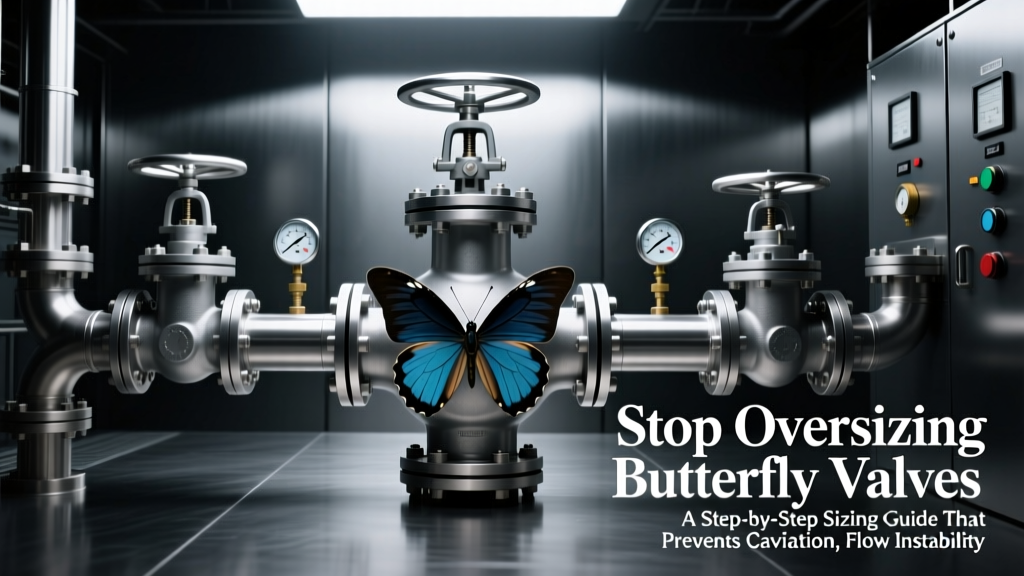 Butterfly Valve Sizing Guide: Avoid Cavitation & Downtime