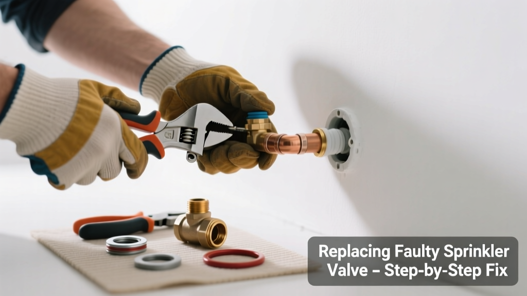 Fixing a Leaking Sprinkler System: Replace Faulty Parts