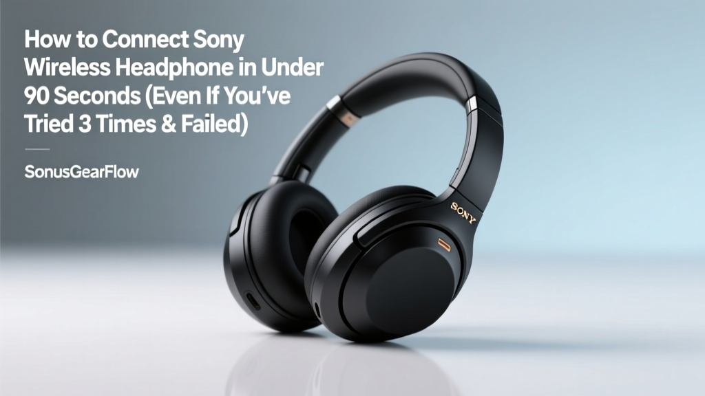 How To Connect Sony Wireless Headphone (2026)