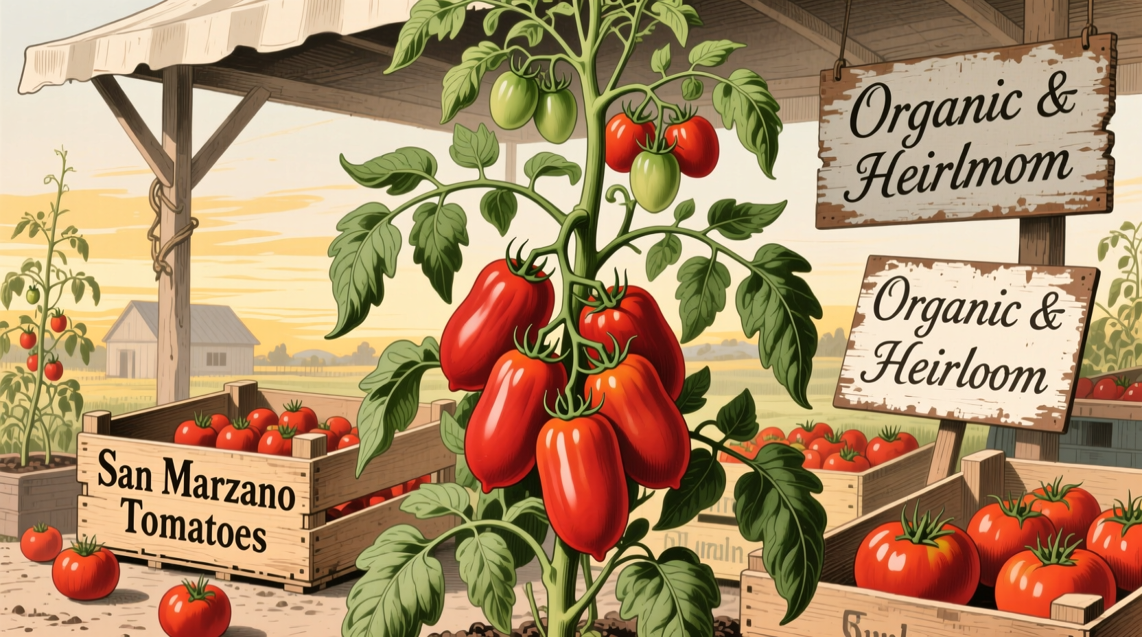 Authentic San Marzano Tomato Plants: Where to Buy & Grow