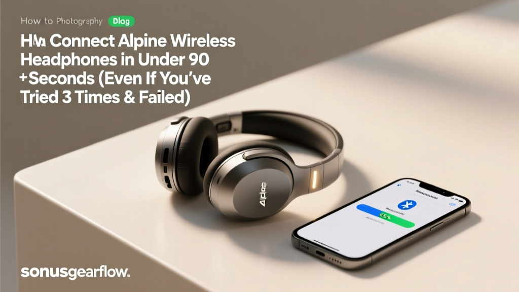 Alpine Wireless Headphones Not Connecting? Fixes (2026)