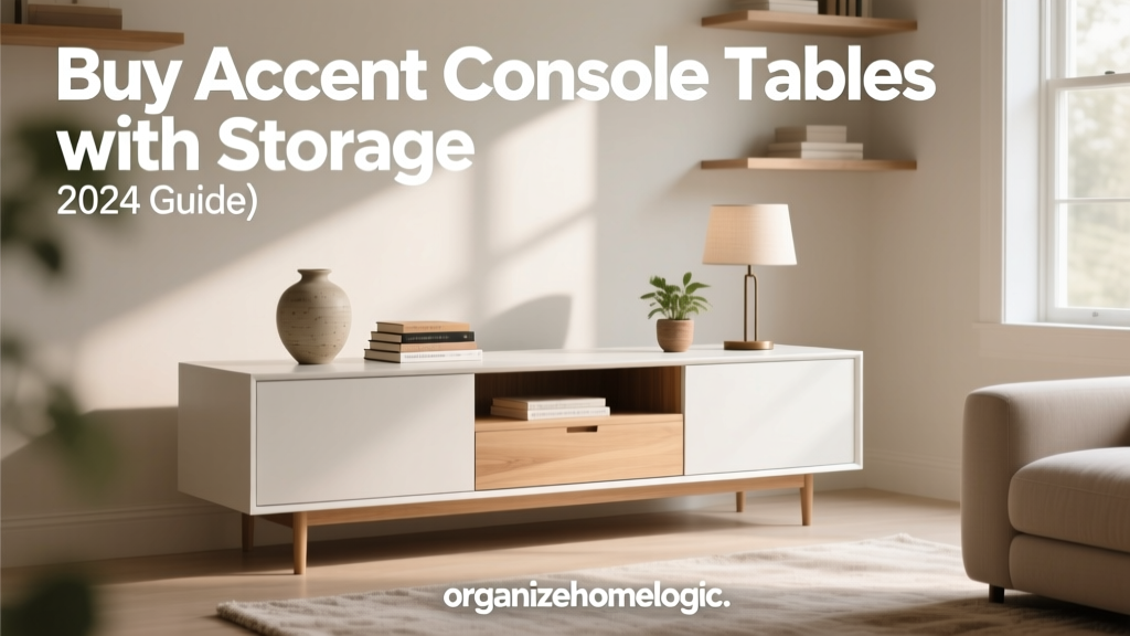 Buy Accent Console Tables with Storage (2024 Guide)