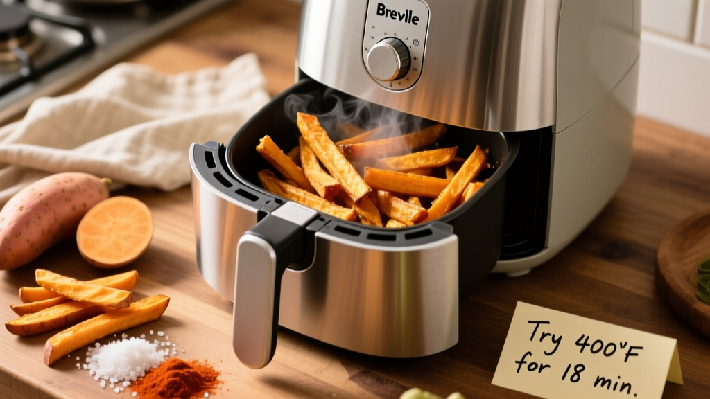 Perfect Sweet Potato Fries in a Breville Air Fryer