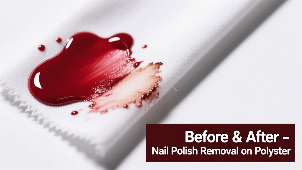 How to Remove Nail Polish from Polyester Fabric