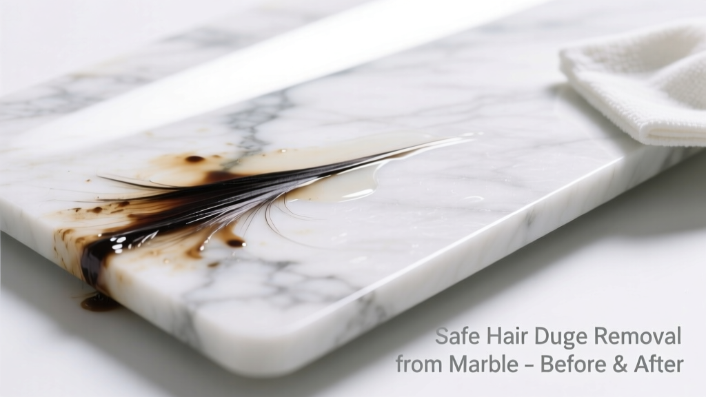 How to Remove Hair Dye from Marble Safely