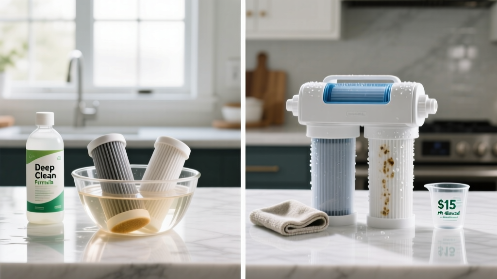 Water Filter Deep Clean vs Regular Clean: Tested 2026
