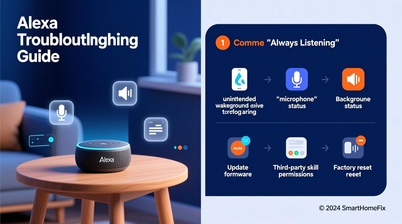 why does my alexa turn on randomly and how to stop it