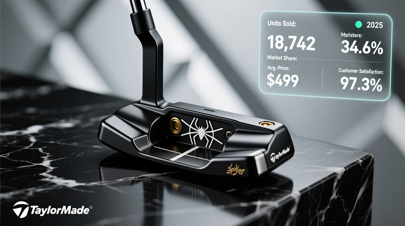 best selling spider putter