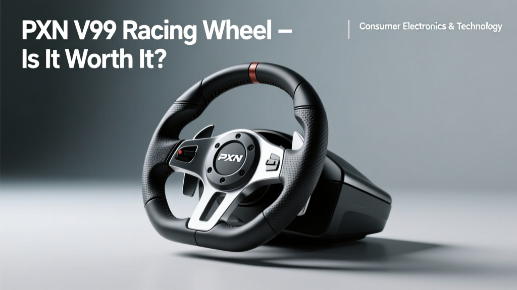 PXN V99 Racing Wheel Review: vs G29, T150, Fanatec
