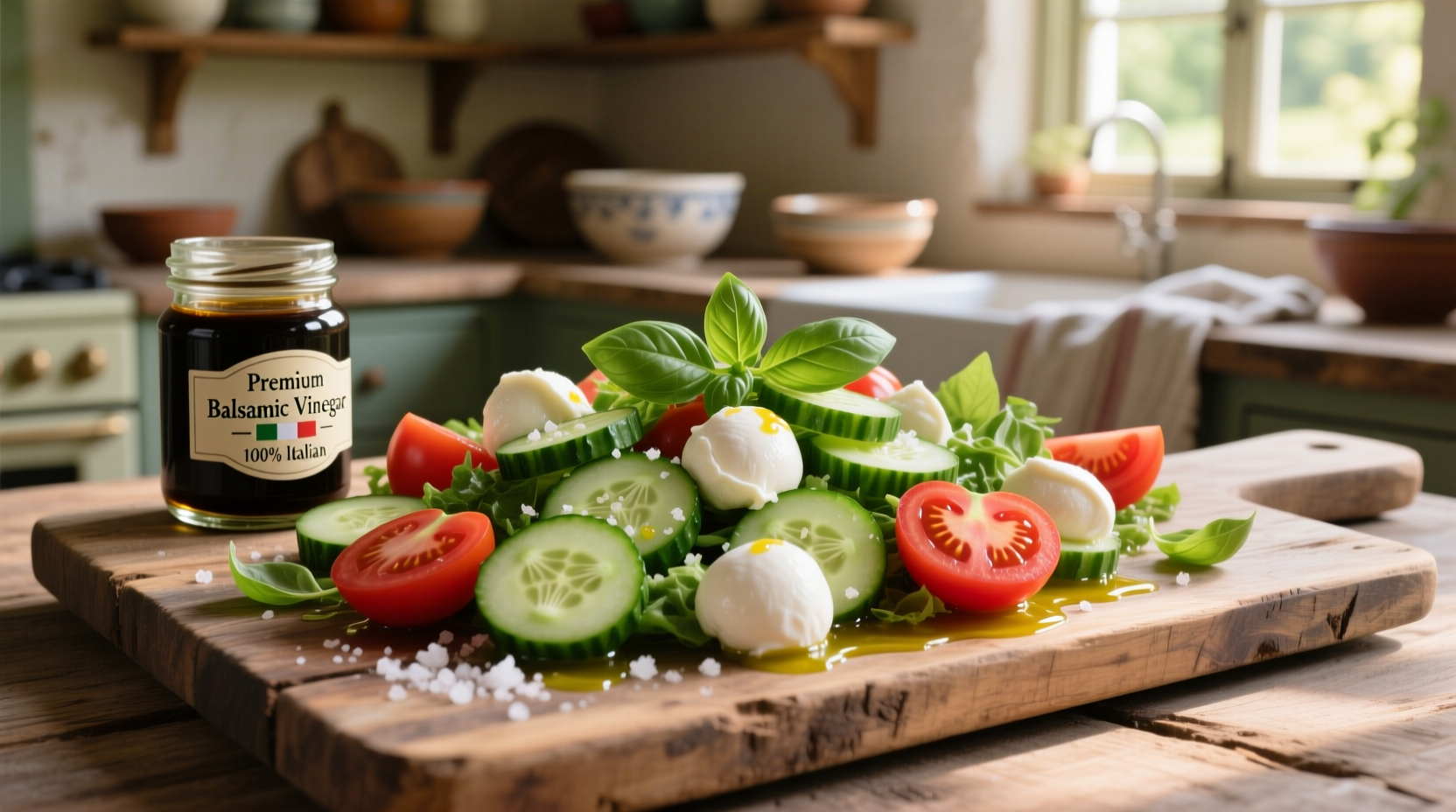 fresh cucumber tomato and mozzarella salad recipe