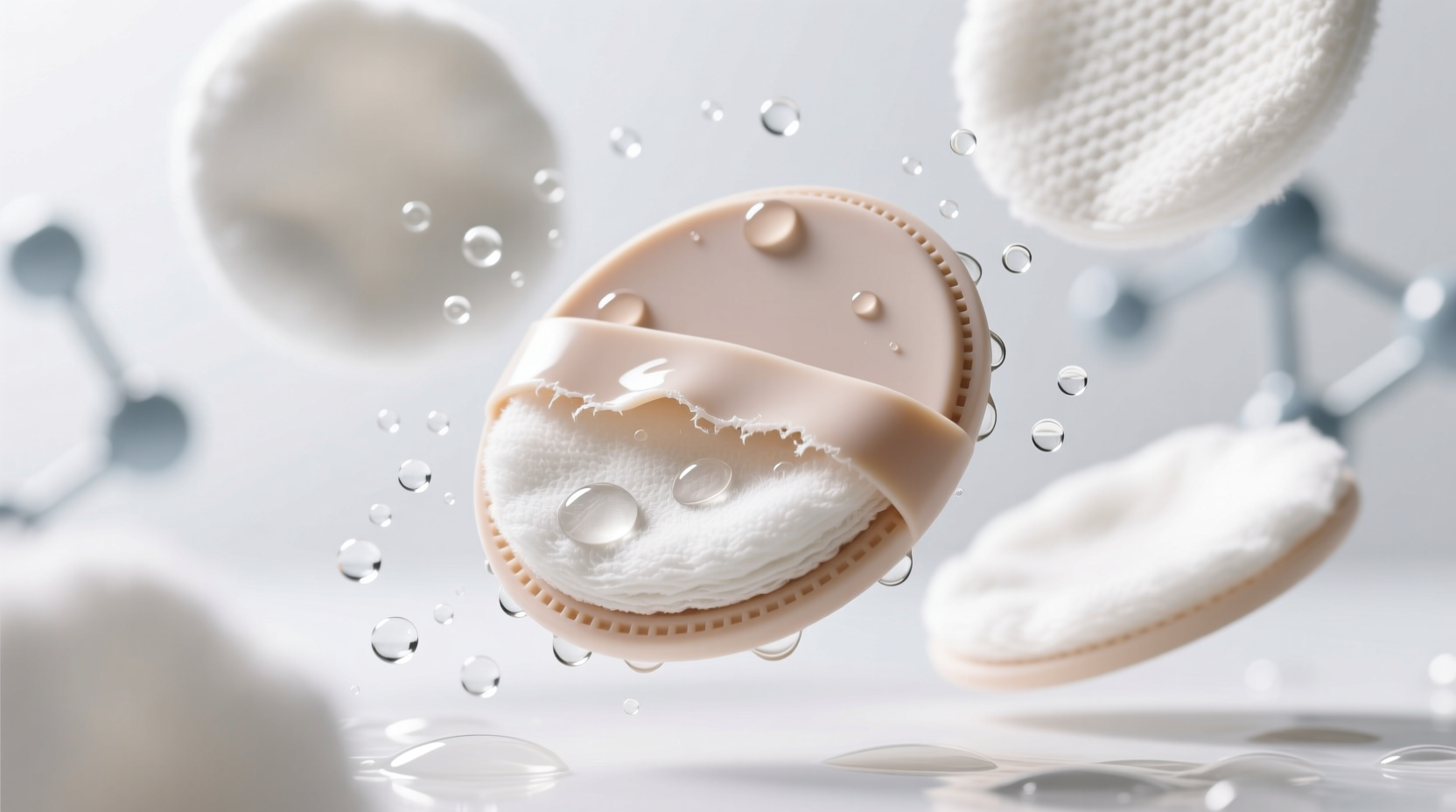how to clean makeup remover pads with silicone backing