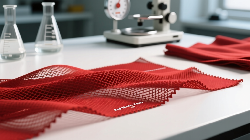 Red Mesh Fabric: Sourcing Guide & Technical Deep Dive