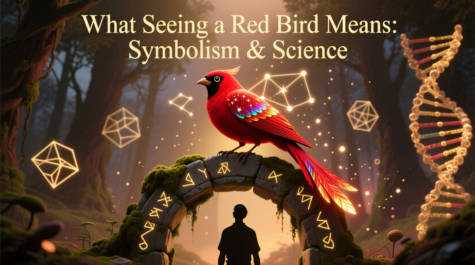 what does it mean when you see red birds