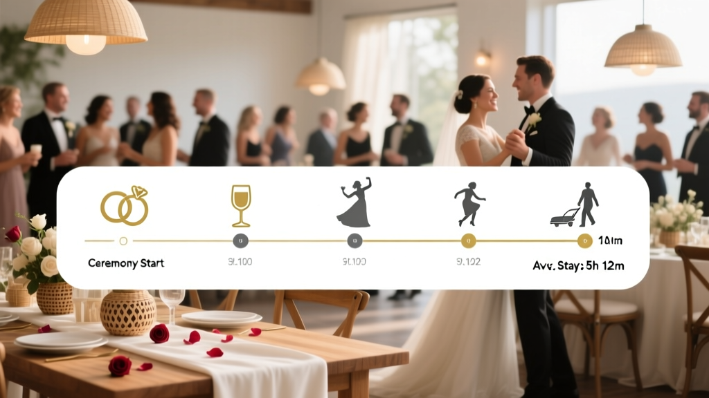 Wedding Guest Stay Time: Real Timeline (2026)