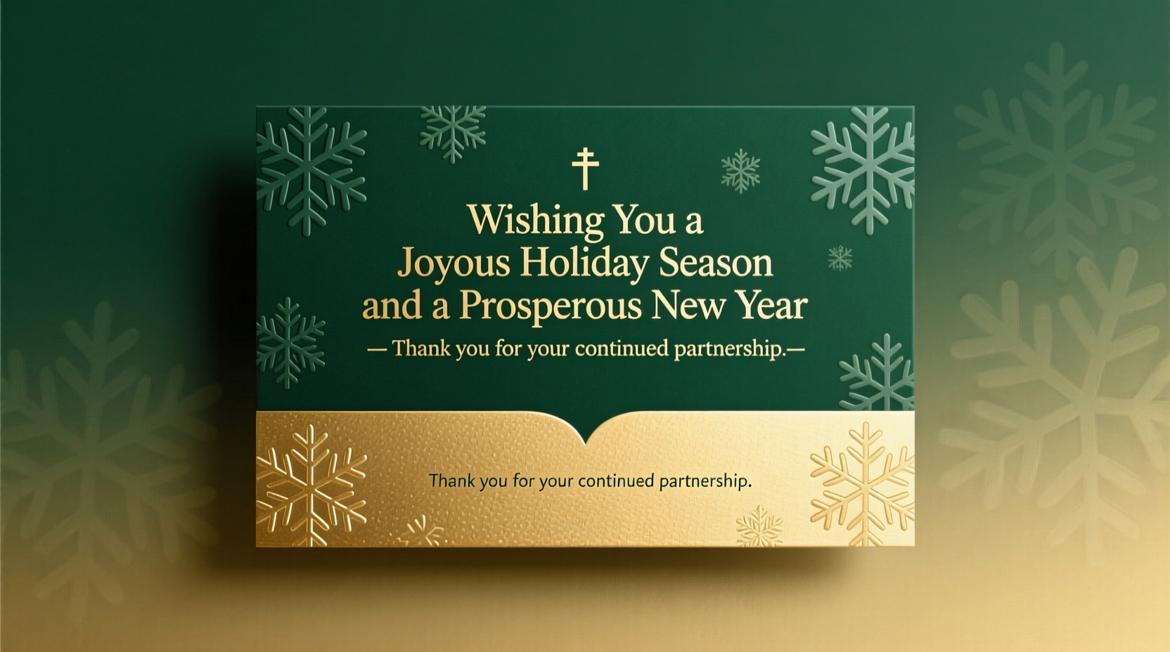 what to write in a business christmas card